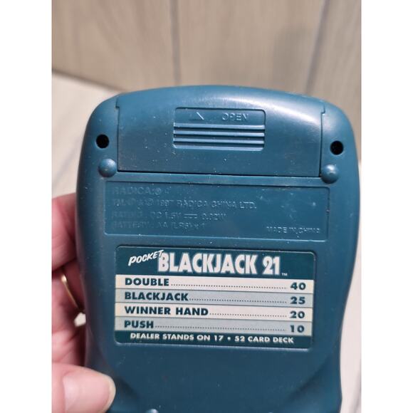 VTG 1997 Radica Pocket Slots Game & Radical Pocket Black Jack 21 Tested - Picture 9 of 11